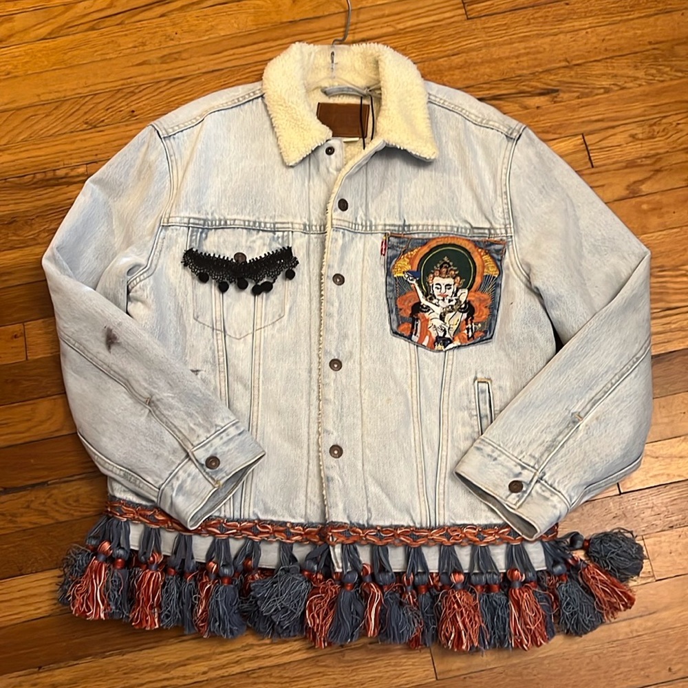 Denim “Ex-Boyfriend” Trucker Jacket